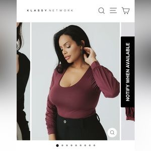 Klassy Network Puff Sleeve “Brami”